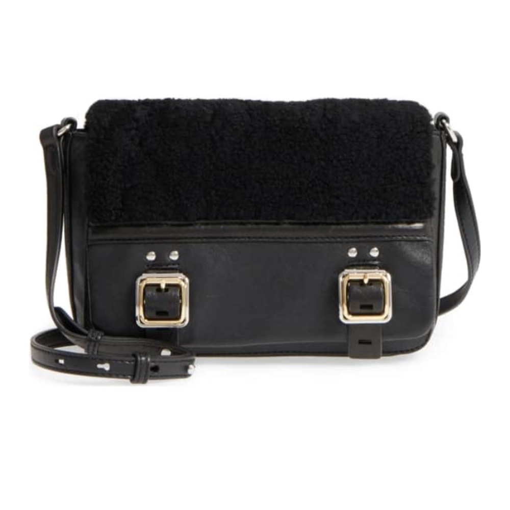 Vince Camuto Genuine Shearling and Leather bag
